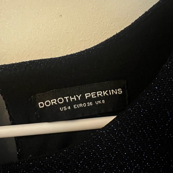 Dorothy perkins blue glitter dress - Picture 5 of 7